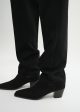 Suede city boots black Fashion