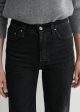 Classic cut denim full length faded black Hot on Sale