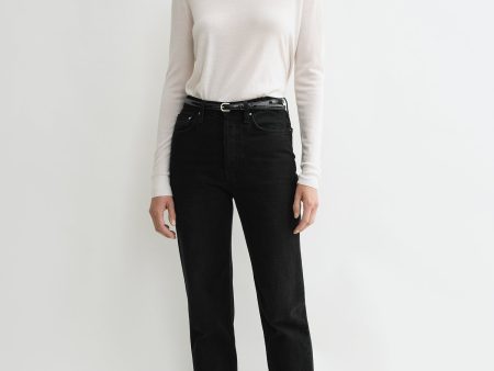 Classic cut denim black Hot on Sale