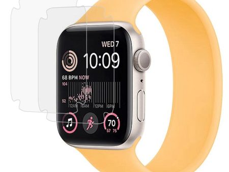 Apple Watch SE 6 5 4 (44mm) Beskyttelsesfilm - 2 stk. - Gennemsigtig For Cheap