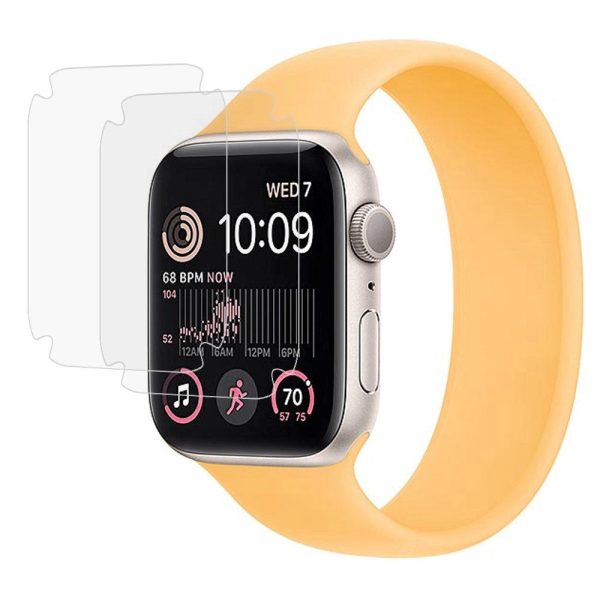 Apple Watch SE 6 5 4 (44mm) Beskyttelsesfilm - 2 stk. - Gennemsigtig For Cheap