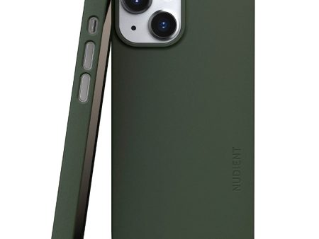 Nudient Thin Case V3 iPhone 13 Mini Cover - Pine Green Supply