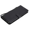 Samsung Galaxy A21s Læder Cover m. Pung og Strop - Sort Fashion