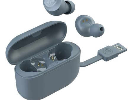 JLab Go Air Pop True Wireless Earbuds Bluetooth - Grå Online Hot Sale