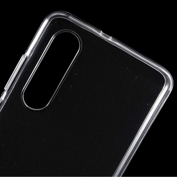 Huawei P30 Non-Slip Inner Fleksibelt Cover - Gennemsigtig on Sale