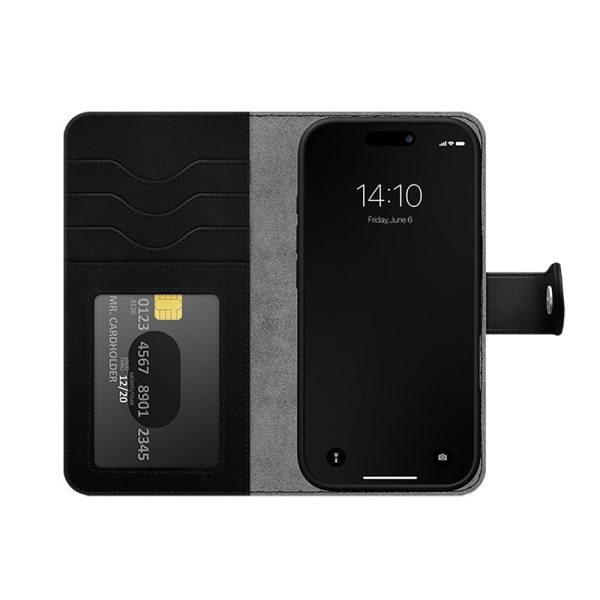 iDeal Of Sweden iPhone 16 Pro Magnet Wallet+ - Black For Discount