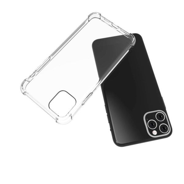 iPhone 11 Pro Drop-Proof Fleksibelt Plastik Cover Gennemsigtig Supply