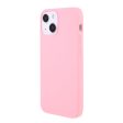 iPhone 13 Mini Fleksibel TPU Plast Bagside Cover - Lyserød Supply