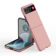 Motorola Razr 40 Hårdt Plastik Cover - Lyserød For Discount