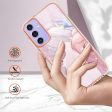 Samsung Galaxy A15 (5G)   A15 Hybrid Plastik Cover - Rose Gold Marmor Fashion