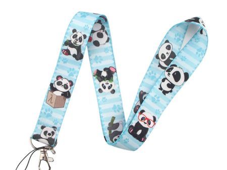 Keyhanger med Karabinlås og Strop - Panda Supply