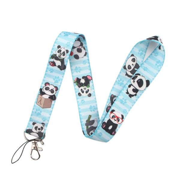 Keyhanger med Karabinlås og Strop - Panda Supply