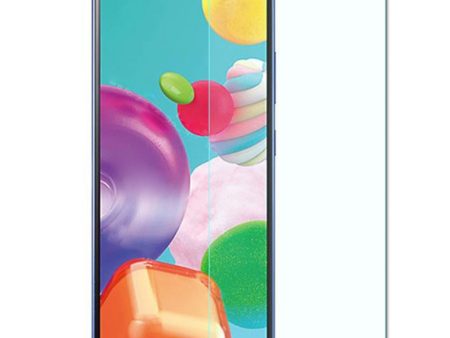 Samsung Galaxy A41 Hærdet Glas Skærmbeskyttelse - Case Friendly - Gennemsigtig on Sale