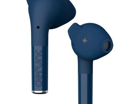 Defunc TRUE GO SLIM Trådløs In-ear Hovedtelefon m. Mikrofon - Blå Hot on Sale