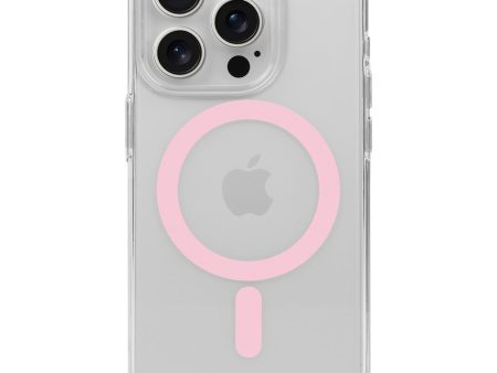 Holdit iPhone 15 Pro MagSafe Case - Transparent   Pink Discount