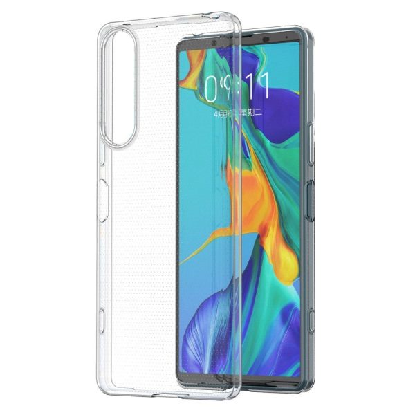 Sony Xperia 5 IV Ultra Thin Fleksibel Plastik Cover - Gennemsigtig on Sale