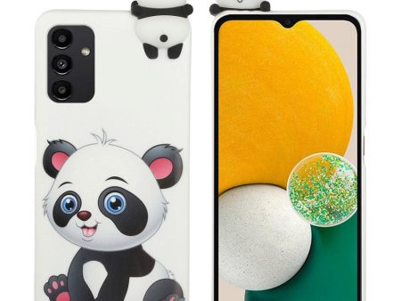 Samsung Galaxy A14   A14 (5G) Fleksibelt Plastik Cover 3D - Panda Sale