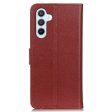 Samsung Galaxy A05s Litchi Læder Cover m. Pung - Brun For Cheap