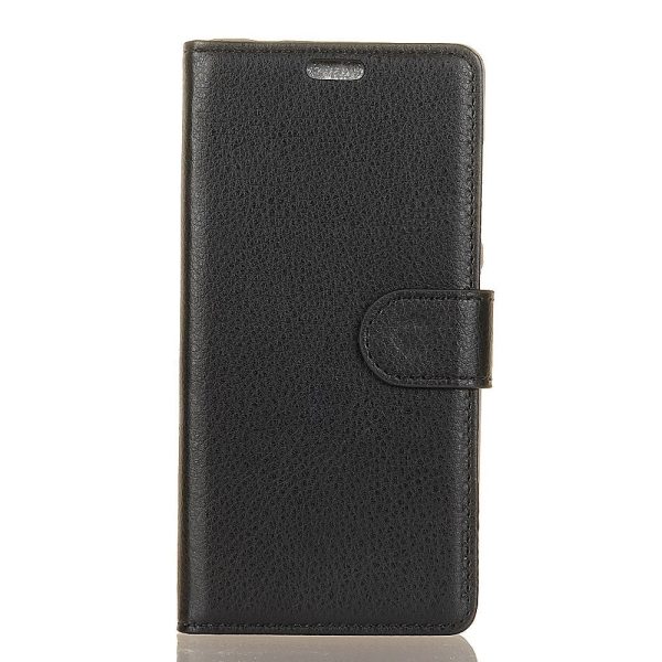 Samsung Galaxy S10e Soft Pouch Læder Cover m. Pung - Sort on Sale