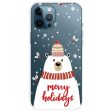 iPhone 13 Pro Fleksibelt Plast Julecover - Merry Christmas - Isbjørn Online now