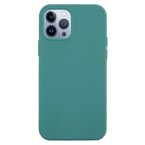 iPhone 15 Pro Max Liquid Silikone Cover - Mørkegrøn Fashion