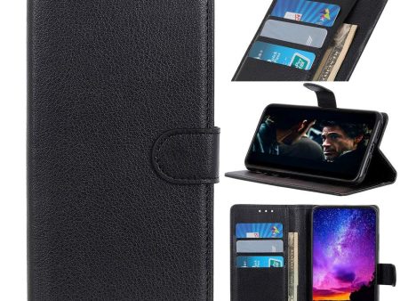 Huawei Y6   Y6s (2019) Læder Flip Cover m. Pung - Sort For Discount