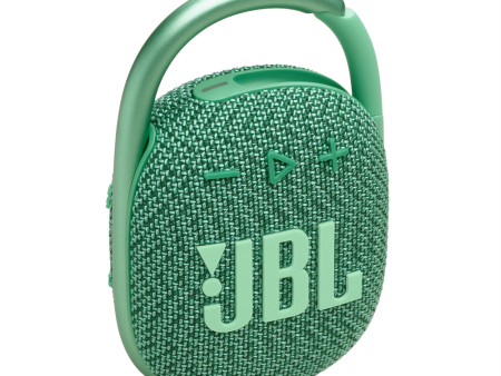 JBL Clip 4 Eco Trådløs Bluetooth Højtaler m. Karabinhage - Grøn Cheap