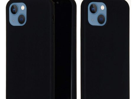 iPhone 15 Plus Liquid Silikone Cover - Sort Cheap