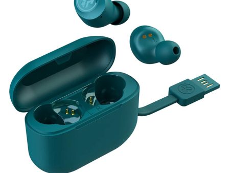 JLab Go Air Pop True Wireless Earbuds Bluetooth - Blågrøn Online Sale