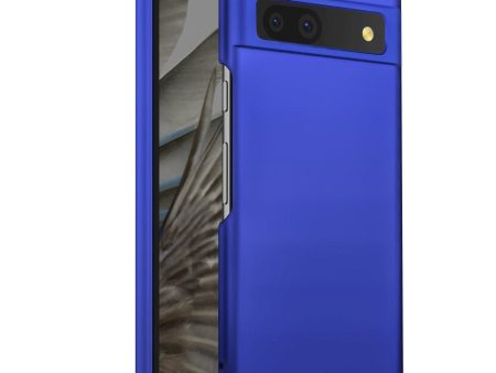 Google Pixel 7A Hårdt Plastik Cover - Blå Online now