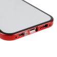 iPhone 13 Pro Magnetisk Cover m. Glas Bagside og Forside - Rød Online