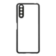 Sony Xperia 10 III Magnetisk Cover m. Glas Bagside og Forside - Sort Cheap