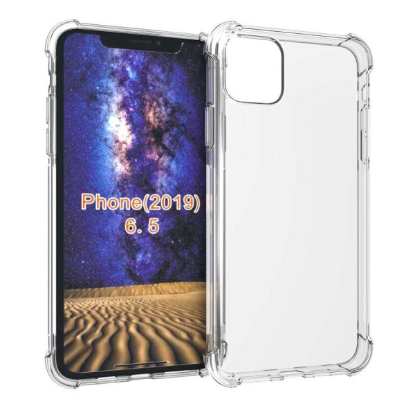 iPhone 11 Pro Drop-Proof Fleksibelt Plastik Cover Gennemsigtig Supply