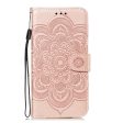 iPhone 11 Pro Læder Cover m. Pung - Mandala Mønster Lyserød For Discount