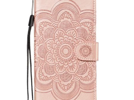 iPhone 11 Pro Læder Cover m. Pung - Mandala Mønster Lyserød For Discount