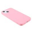 iPhone 13 Mini Fleksibel TPU Plast Bagside Cover - Lyserød Supply