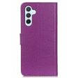 Samsung Galaxy A05s Litchi Læder Cover m. Pung - Lilla Online now