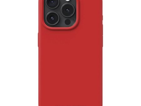 iDeal Of Sweden iPhone 15 Pro Silicone Case - Red Discount