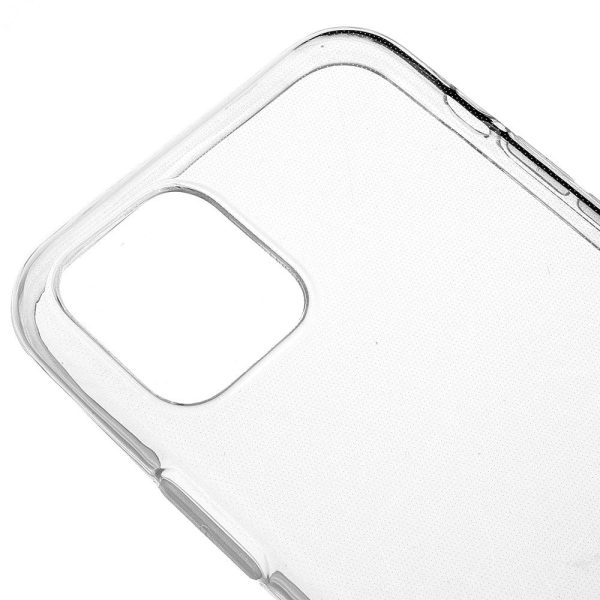 iPhone 11 Pro Fleksibelt Plastik Cover Gennemsigtig Fashion