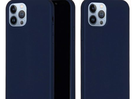 iPhone 15 Pro Max Liquid Silikone Cover - Mørkeblå Sale