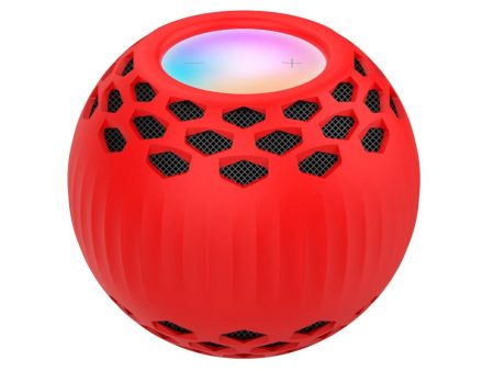 Silikone Cover til Apple HomePod Mini - Rød Online Hot Sale