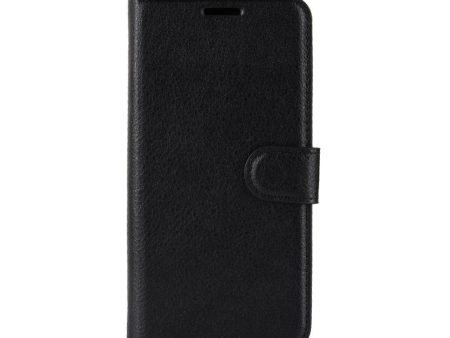 Nokia 2.2 Soft Pouch Læder Cover m. Pung Sort Fashion