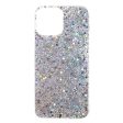 iPhone 13 Mini Glitter Cover - Sølv Online