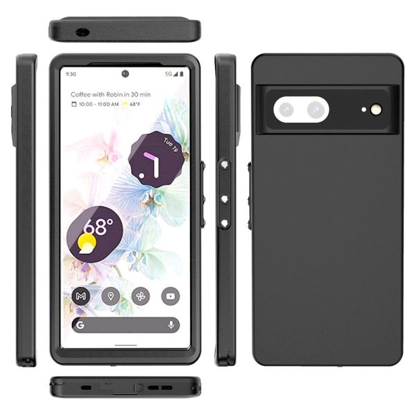 4smarts Active Pro STARK - Google Pixel 7 Vandtæt Cover - Sort For Sale