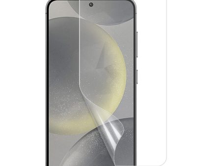 Samsung Galaxy S25 Skærmbeskyttelsesfilm - Fleksibel Plastik - Gennemsigtig Online now