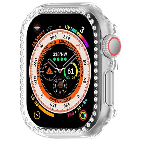 Apple Watch 10 (46mm) Hårdt Plast Cover - Gennemsigtig   Rhinsten Online