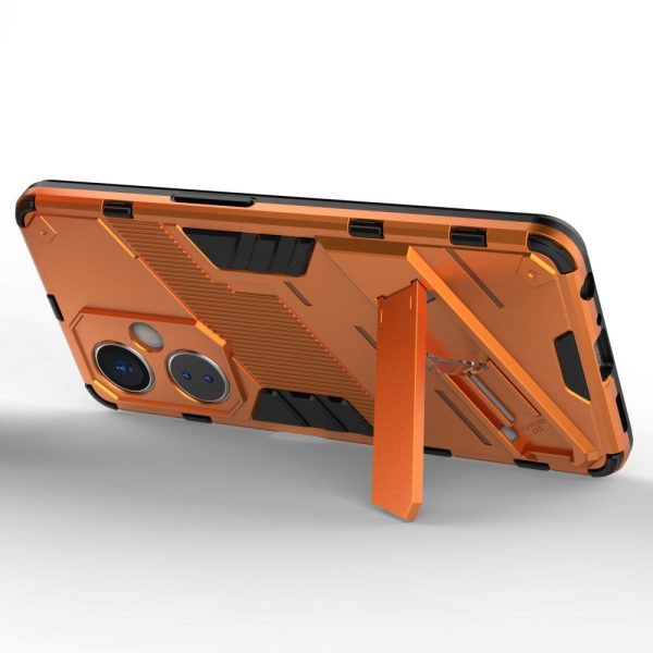 OnePlus Nord CE 3 Lite Hybrid Håndværker Cover m. Kickstand - Orange For Cheap