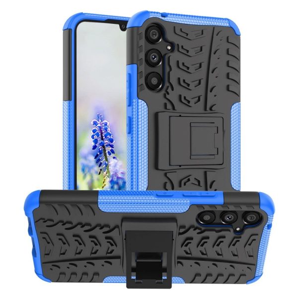 Samsung Galaxy A34 (5G) Cool Tyre Håndværker Cover m. Stander - Sort   Blå Discount