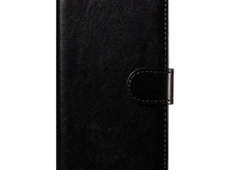 Xiaomi Redmi 12C Læder Cover m. Pung og Strop - Sort Online now