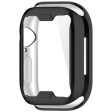 Apple Watch 10 (46mm) Fleksibelt Plast Cover m. Skærmbeskyttelse - Sort Sale